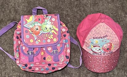Shopkins Hat and Backpack 