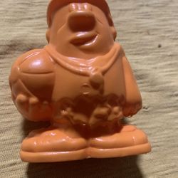 Vintage 1990 Pebbles Cereal Flintstones Water Squirter Barney Rubble