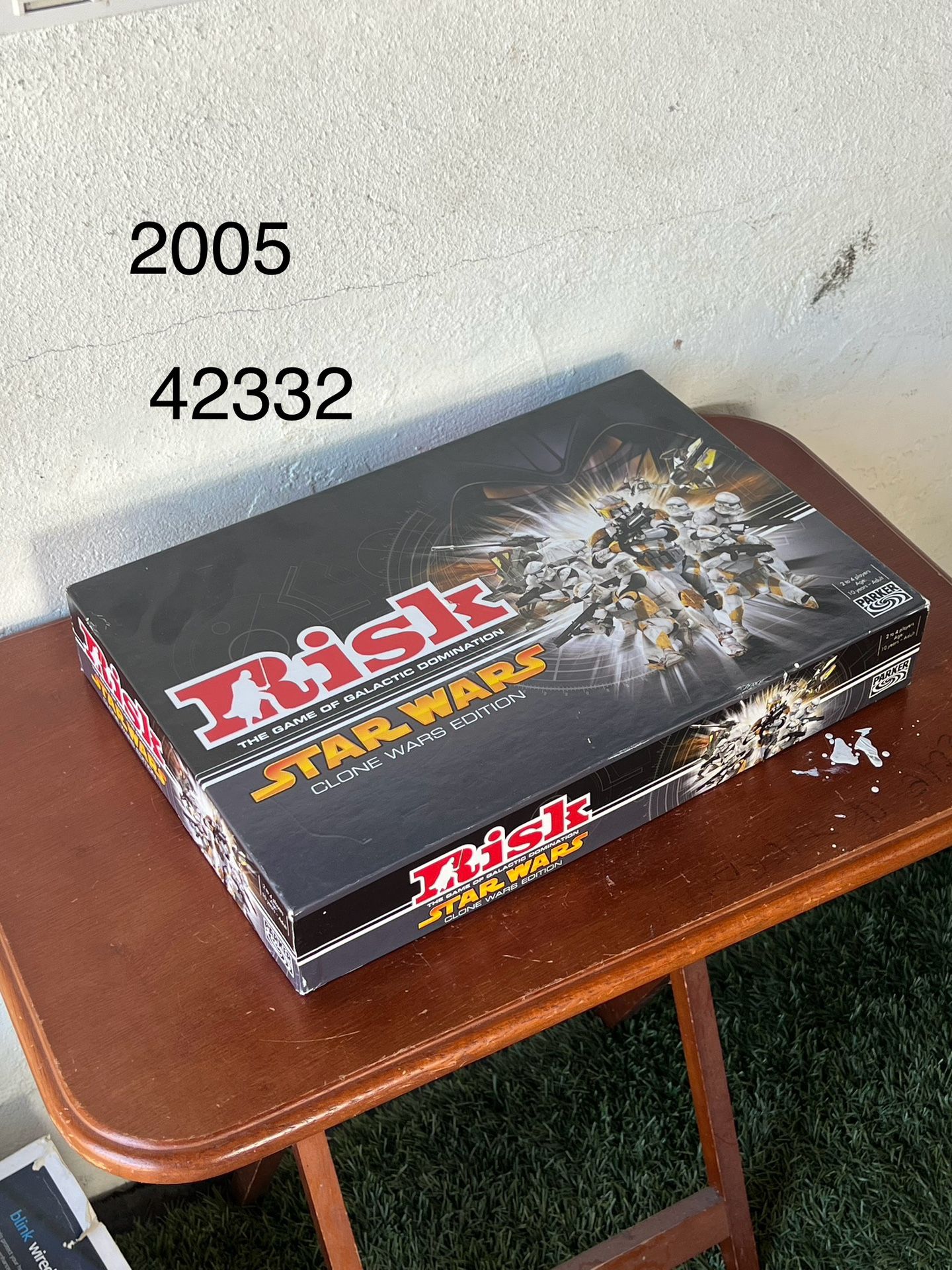 2005 Parker Brothers Risk Star Wars Clone Wars Edition Board Game 42332