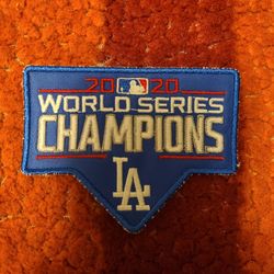2020 World Series Patch