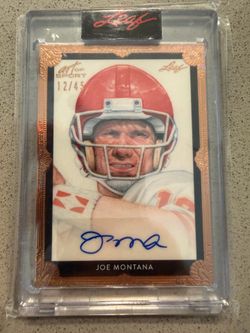 Joe Montana auto /45