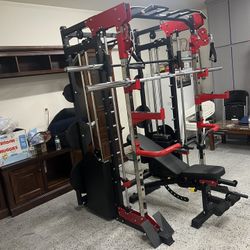 💥❗️NEW‼️FREE ASSEMBLY/DELIVERY 🔥🚚💥SMITH MACHINE✅ Complete Bundle✅