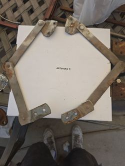 47-54 burban  barn door hi nges