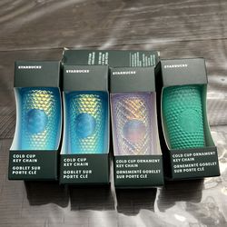 Starbucks keychains