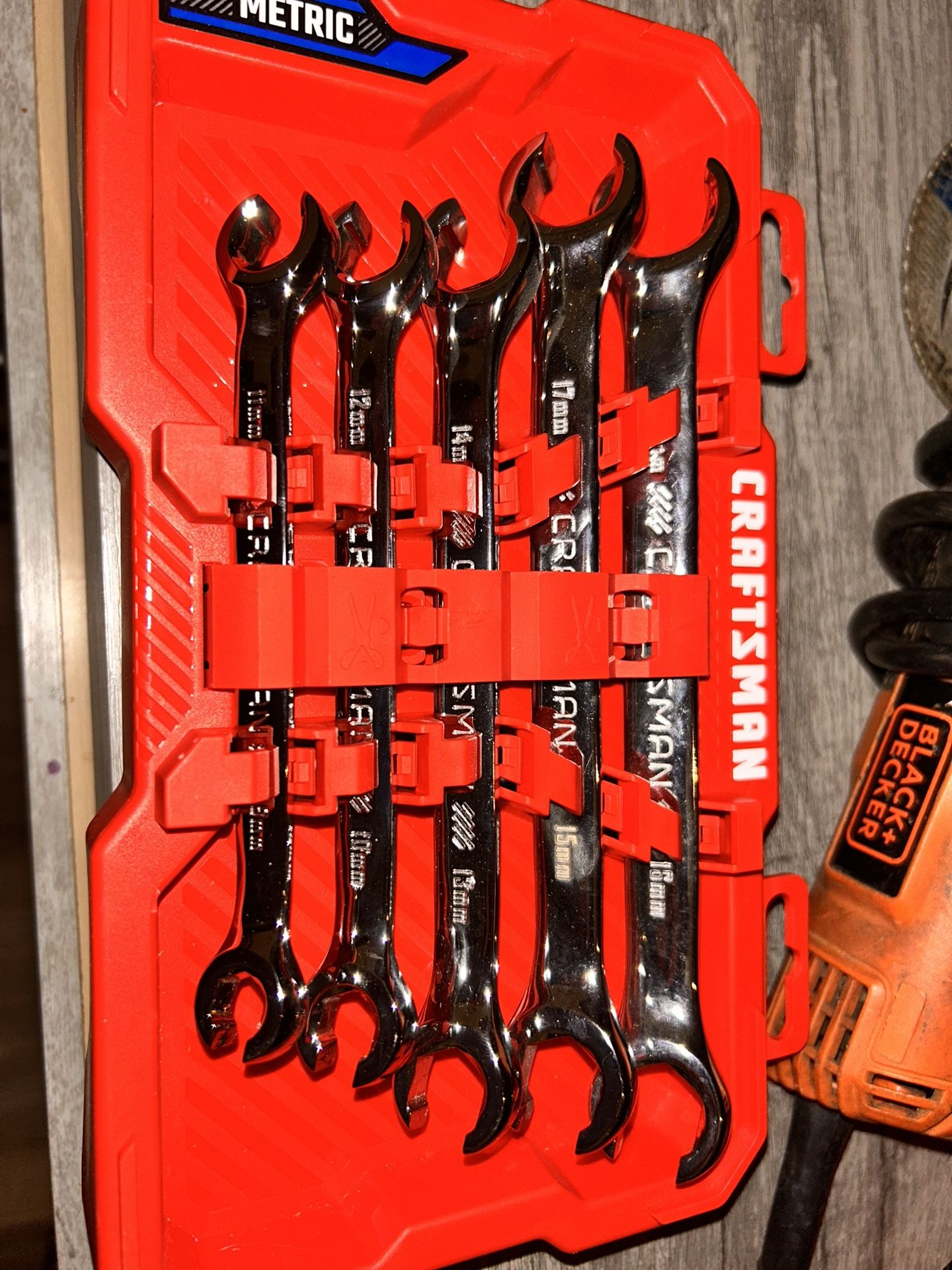 Craftsman Metric Line Wrench Set