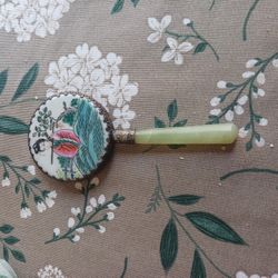 Vintage  Hand Held  Mirror