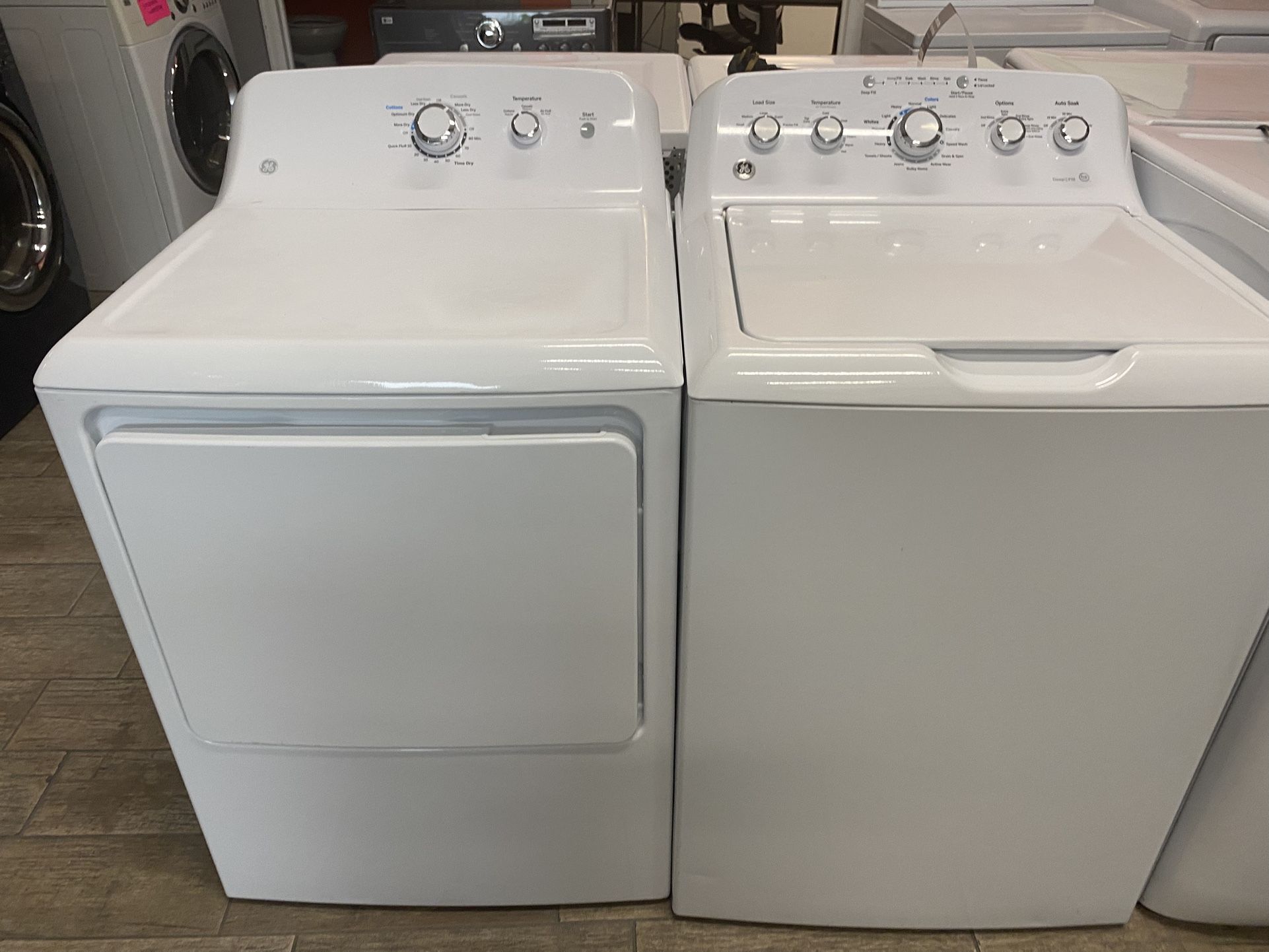 Ge Washer & Dryer Set