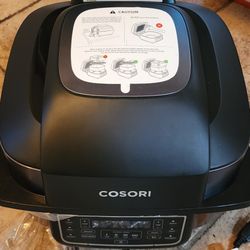 Indoor Grill Electric Smokeless Grill Indoor & Smart XL Air Fryer Combo