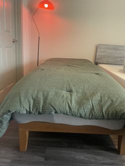 Solid Wood Twin Bed Frame