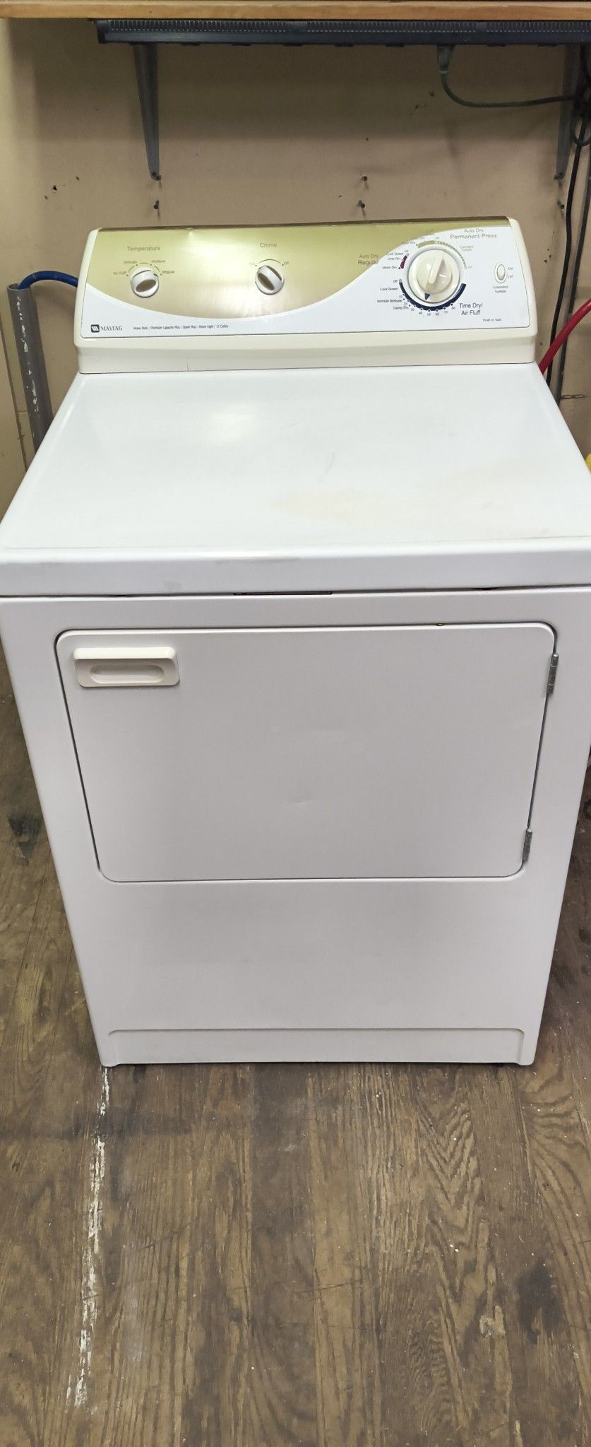 MAYTAG ELITE WHITE ELECTRIC DRYER