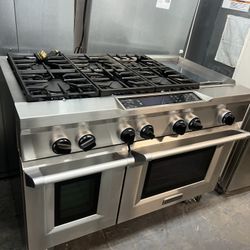 Kitchenaid 48” Dual Fuel Gas Range