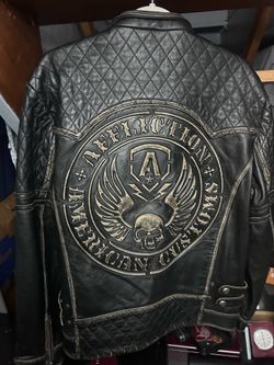 Affliction leather jacket