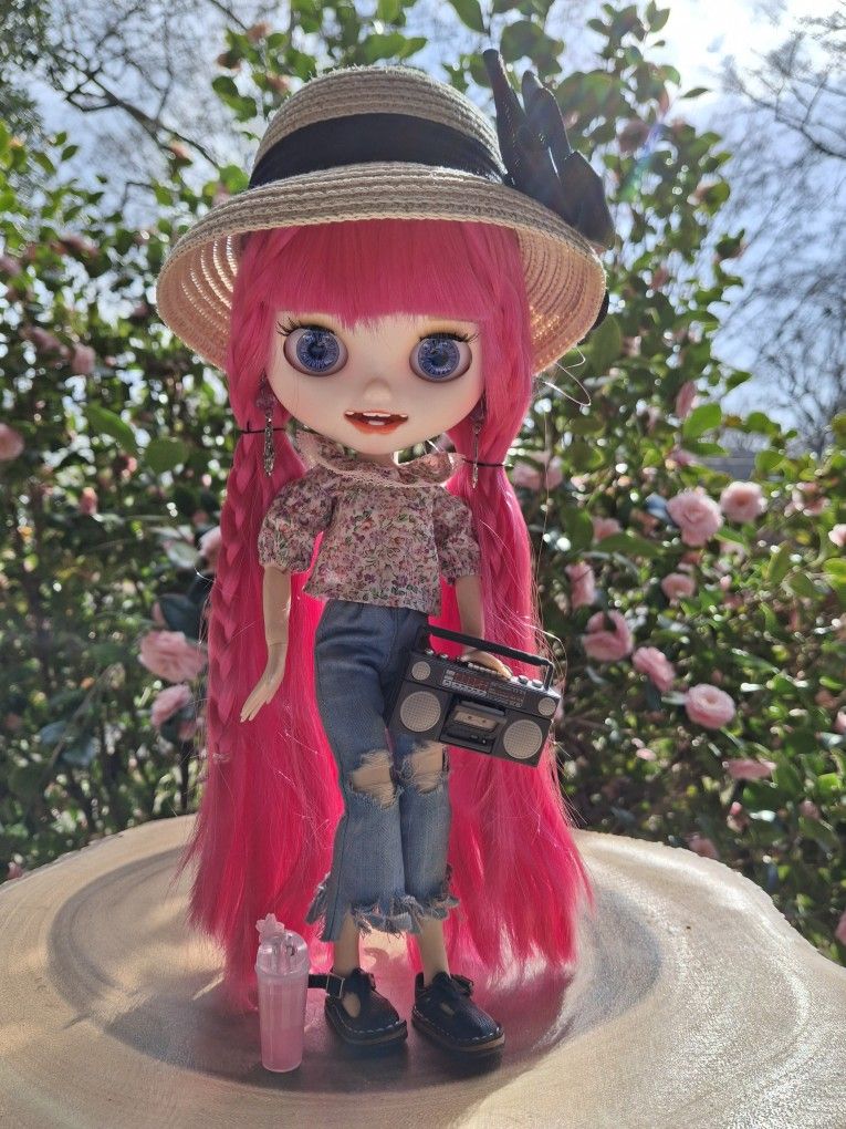 Custom Blythe Doll - Strawberry Fields