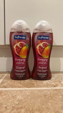 Softsoap pomegranate & mango body wash 20 oz: 2/$7