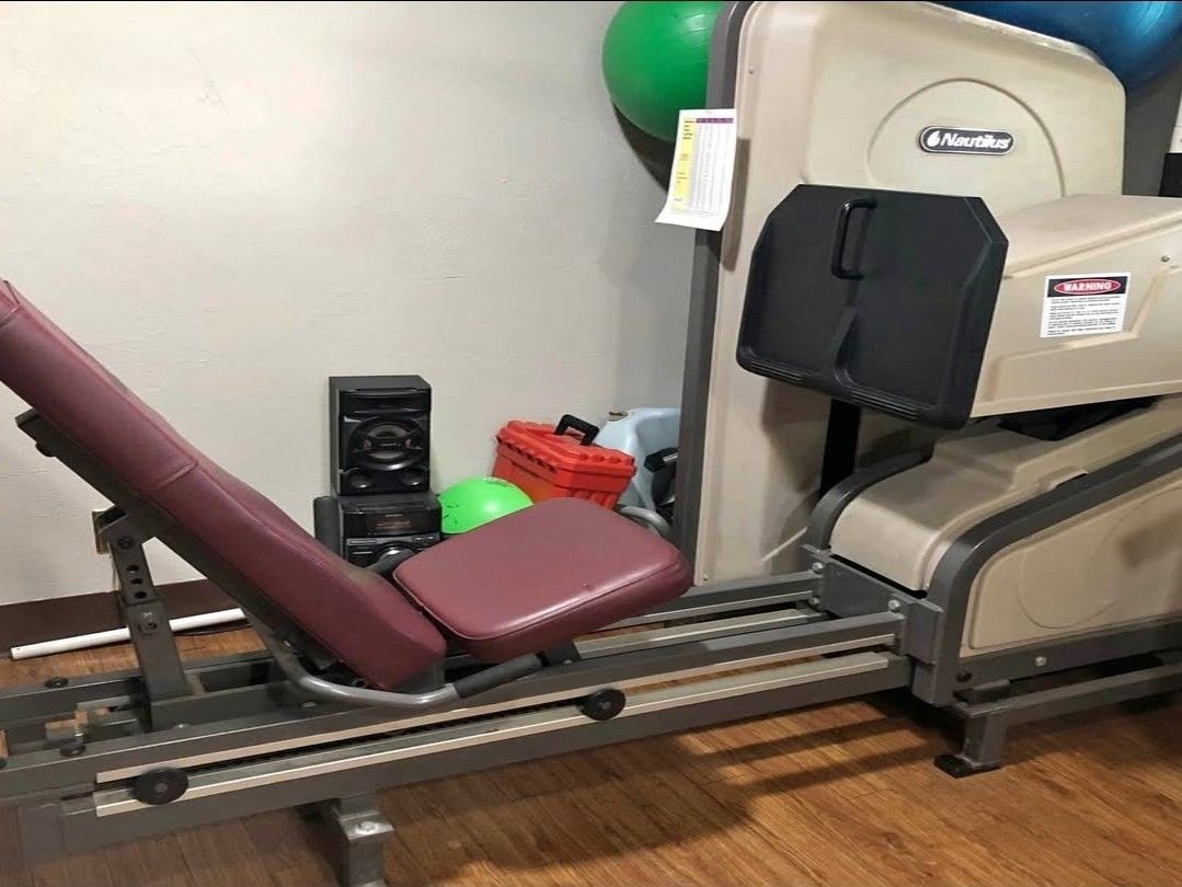 Nautilus 2st Leg Press Workout Fitness Gym Equipment Exercise Weight Machine