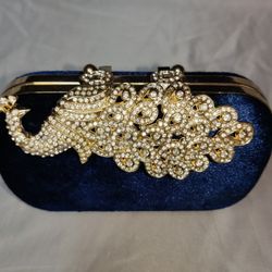 Blue Clutch 