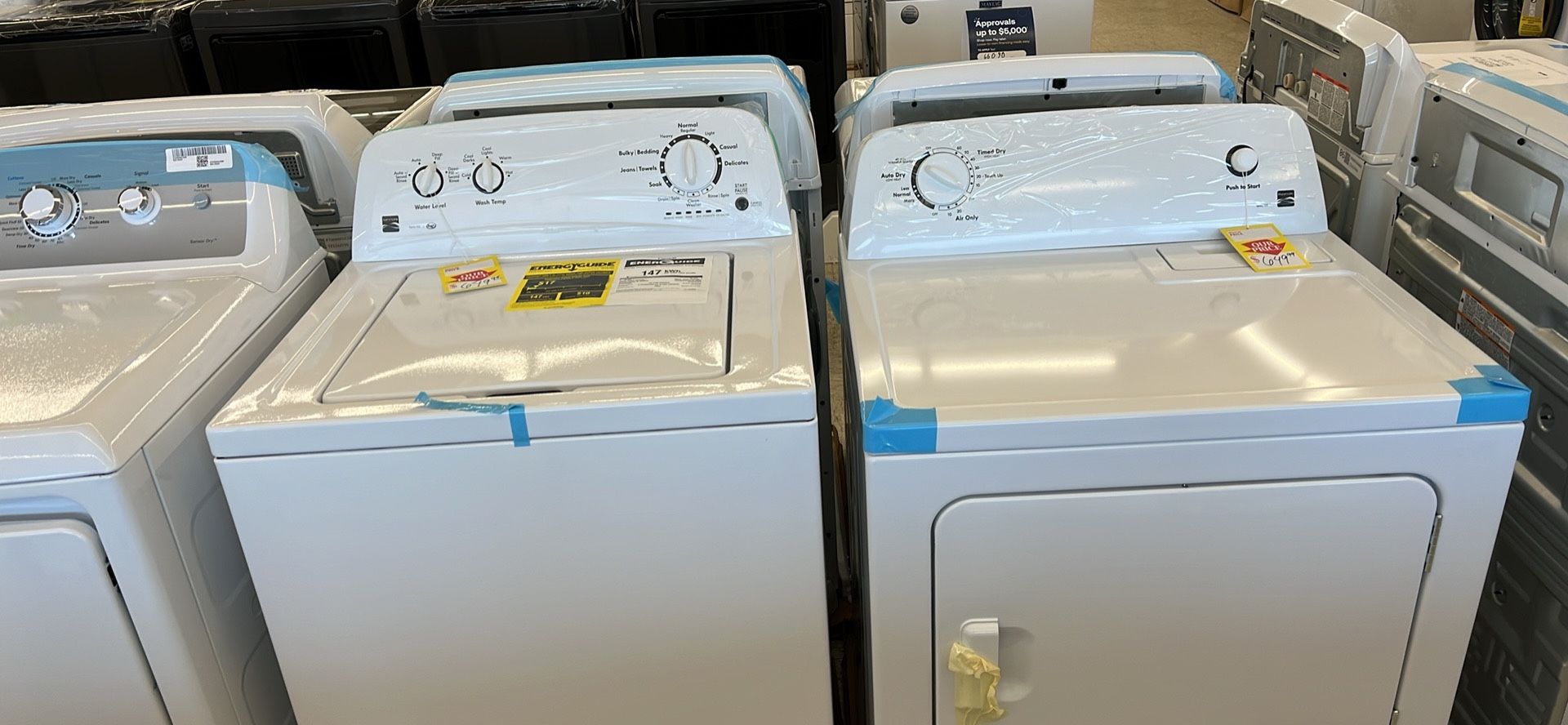 New Kenmore Washer And Dryer - Financing Available
