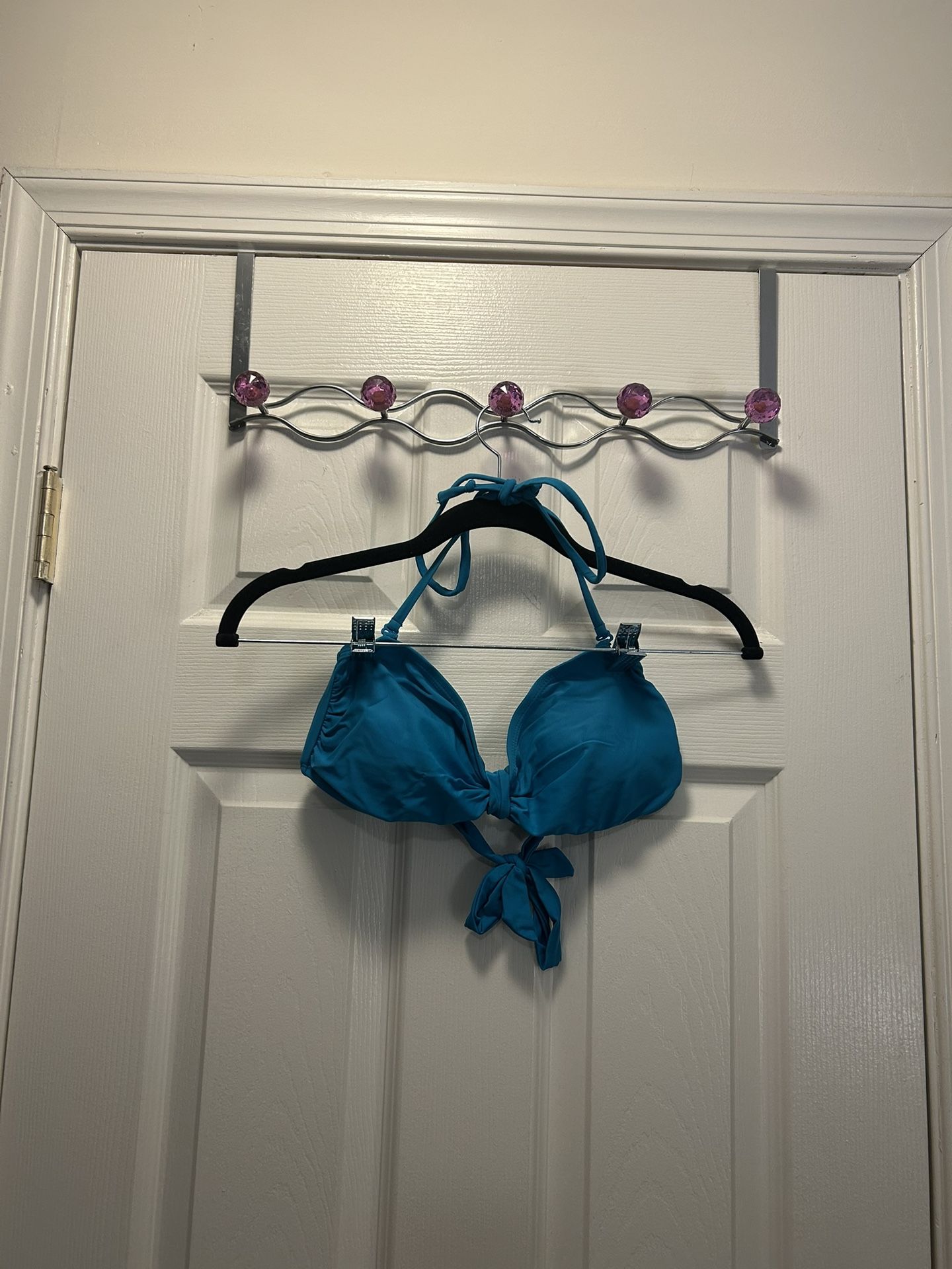 Blue Bikini Top