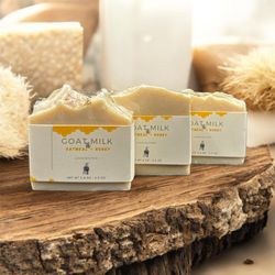 Goat Milk, Oatmeal & Honey ( Unscented) All Natural