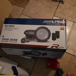 Alpine Type R 6.5" AND 6"x9" Speakers