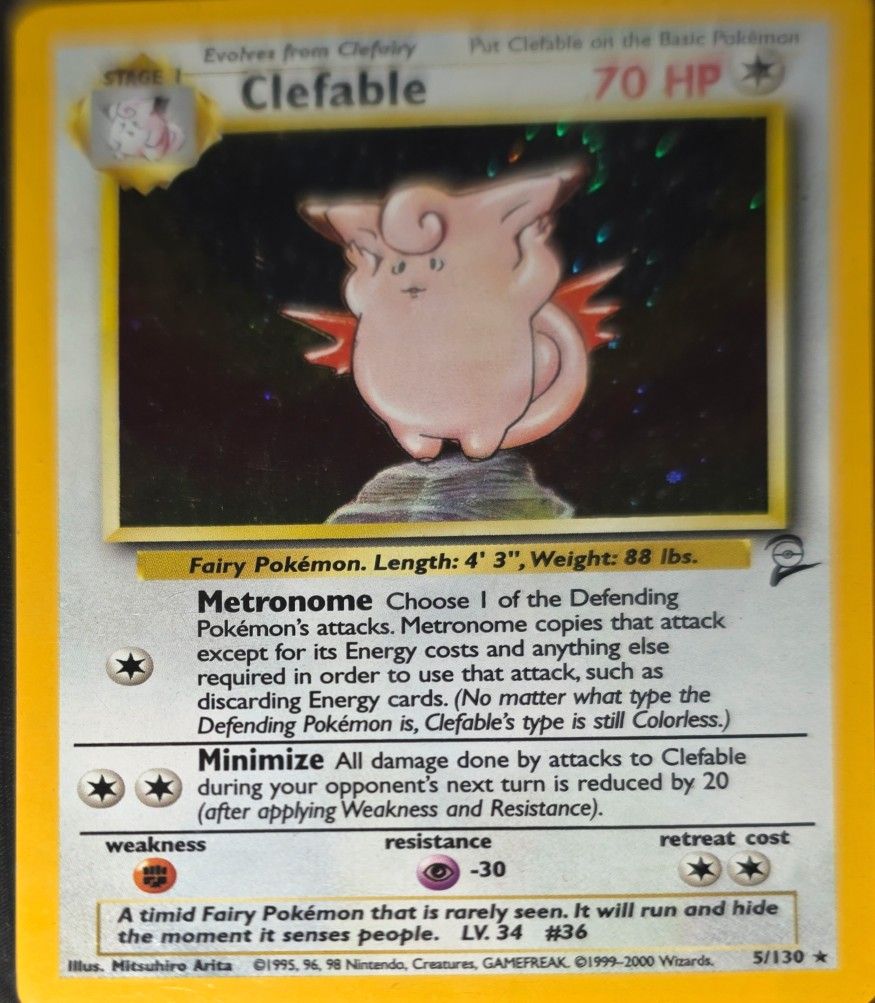 Clefable Holo