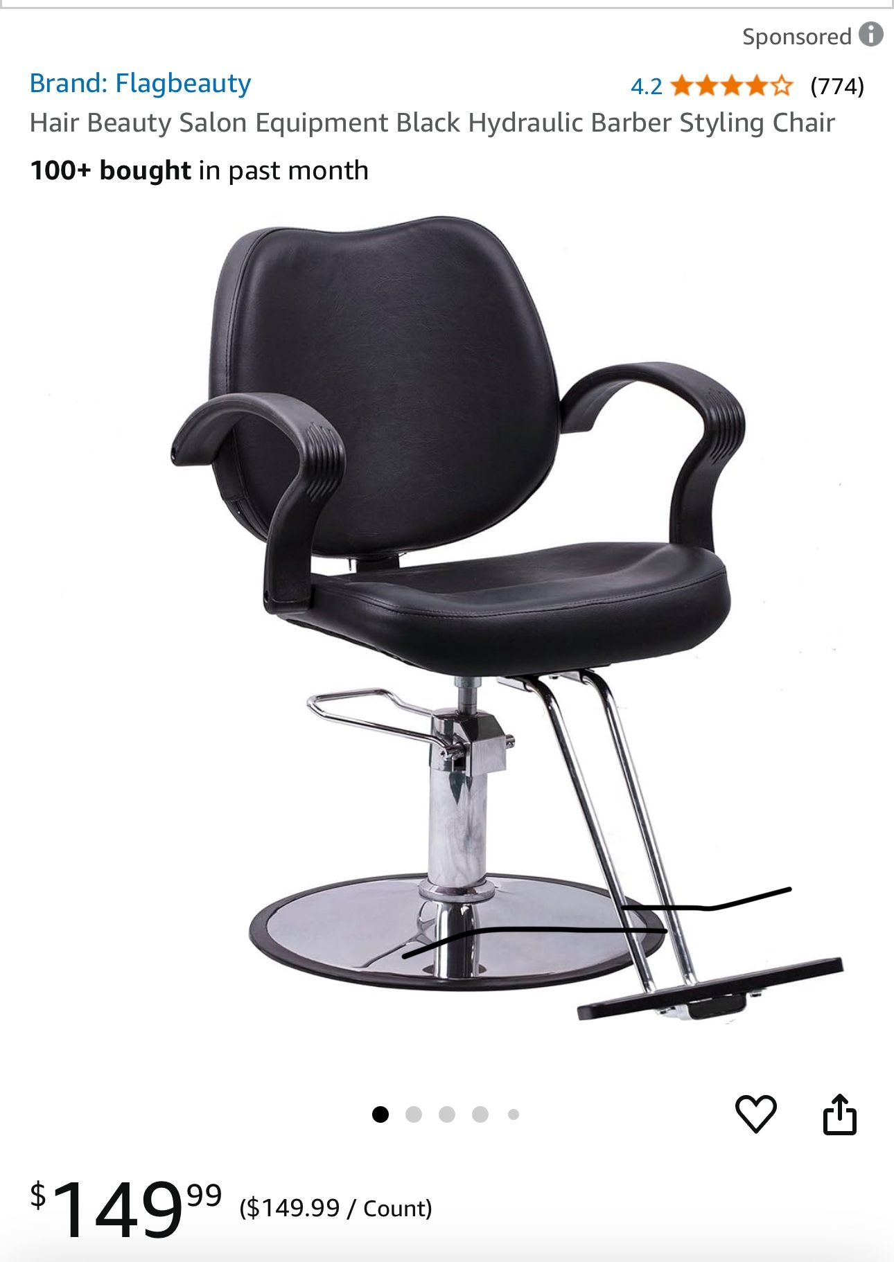 Barber Chair (New ) Never Used