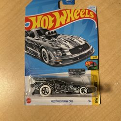 2024 Hotwheel Mustang Funny Car Zamac