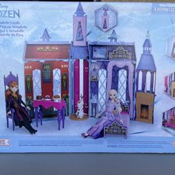 FROZEN Castle And Doll Playset By Mattel 