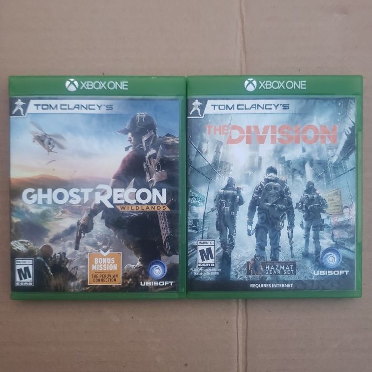 Xbox One - Tom Clancy's Ghost Recon & The Division