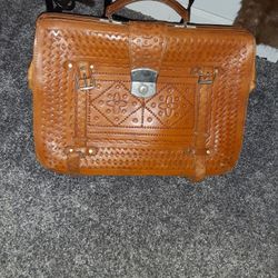 Vintage Leather Bag For Laptop 