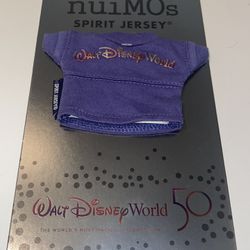 New  NuiMOs Walt Disney World 50th Anniversary Jersey Shirt