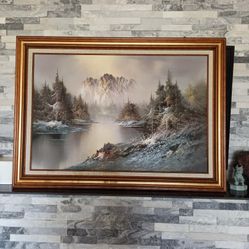 Oil Painting. 43"X 31"