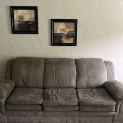 Sofa and Loveseat