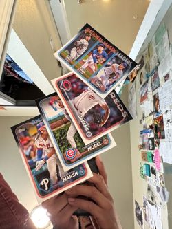 Baseball trading cards