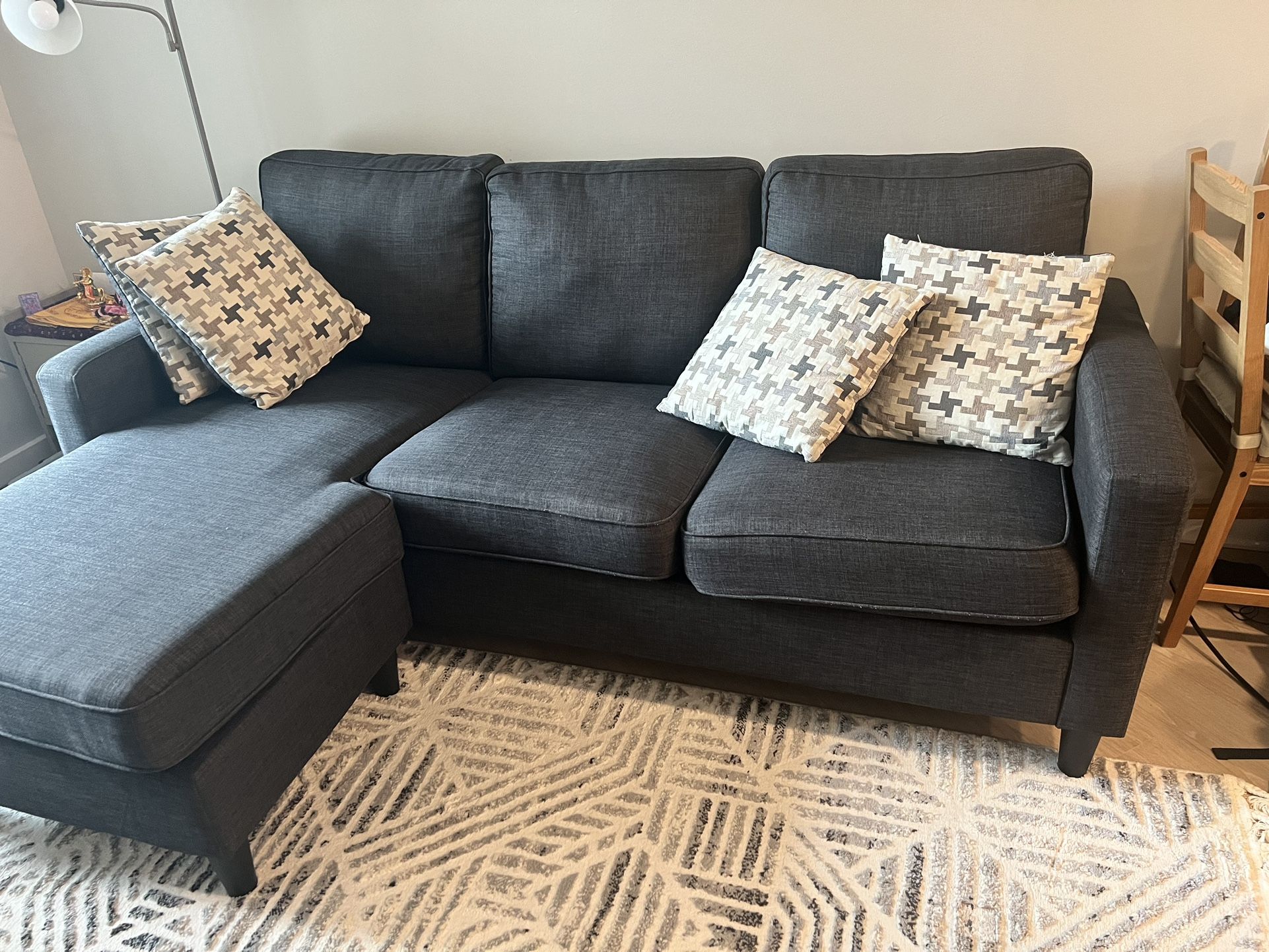 Bob’s furniture Chaise Sofa