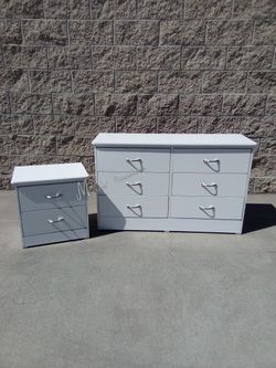 White Bedroom Dresser Set!
