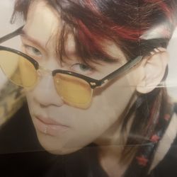 Byun Baekhyun Folded Kokobop Poster With Keyring