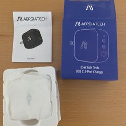 Brand New USB C Wall Charger 65W PD3.0 GaN QC3.0