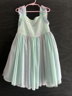 Easter Girls Dress W/Bunny Purse Size 6