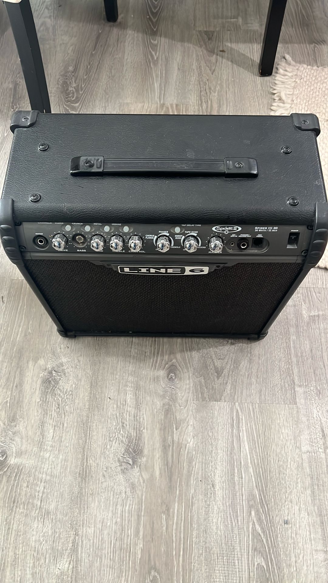 Guitar Amp And Distortion Pedals