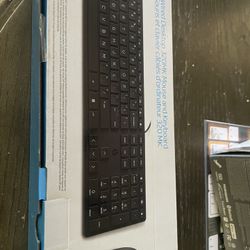 Hp Wired Desktop 320mk Mouse And Keyboard 