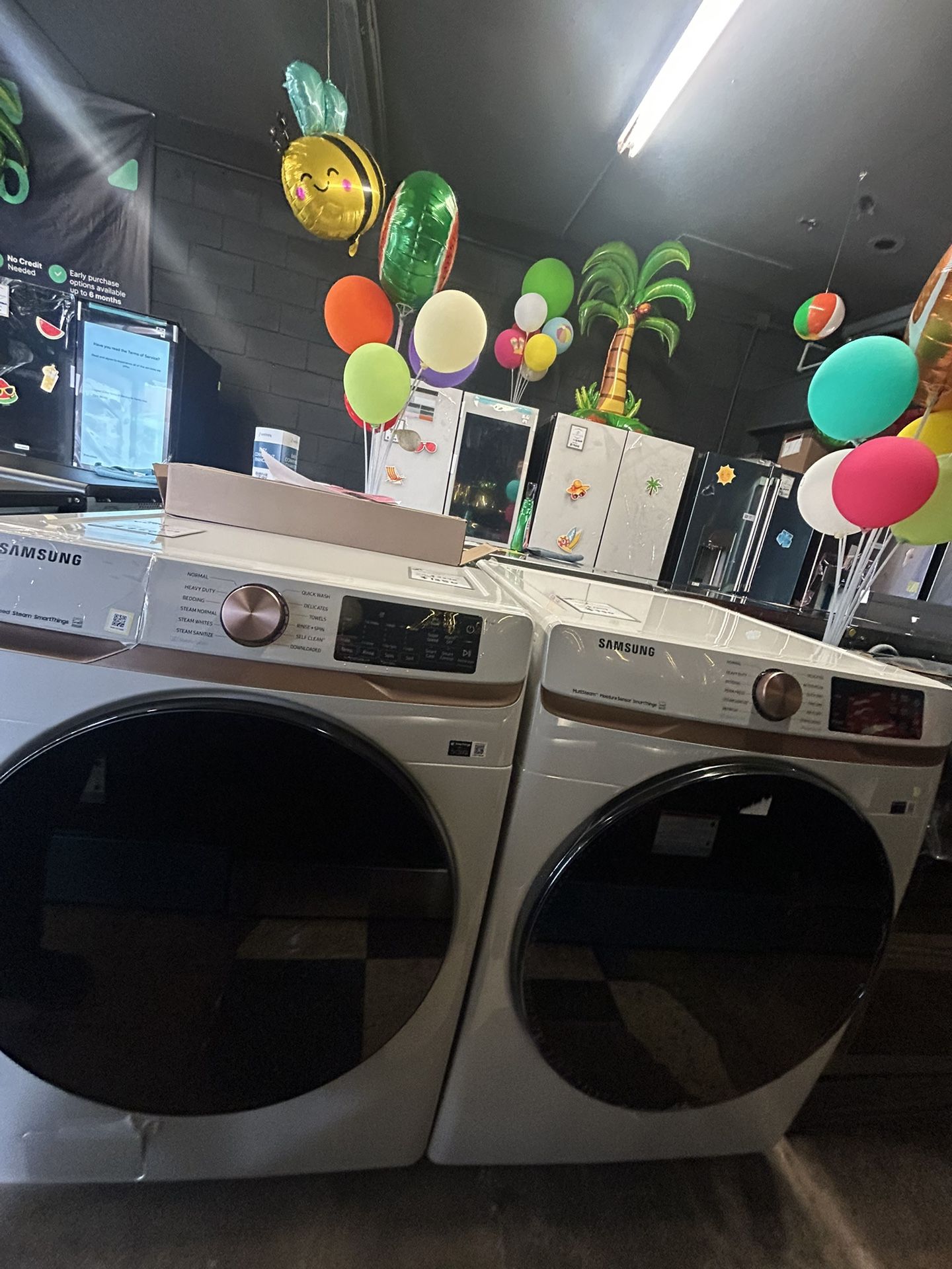 Samsung Front Load Washer & Dryer Set 
