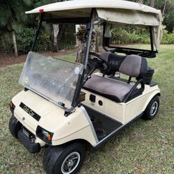 SUPER CLEAN 48 VOLT CLUB CAR GOLF CART!! RUNS AND DRIVES GREAT!! 
