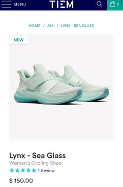 Tiem lynx sea glass cycling shoes