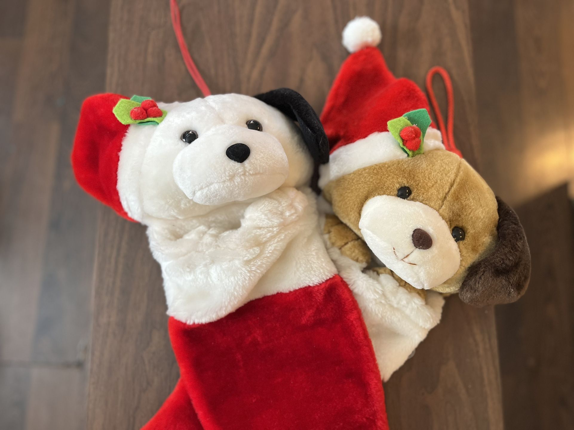 Set Of 2 Adorable Stockings