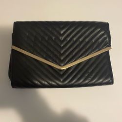 Black Envelope Purse 