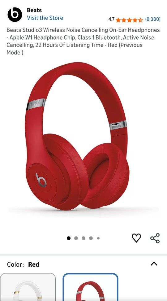 Beats Studio3 Wireless Headphones