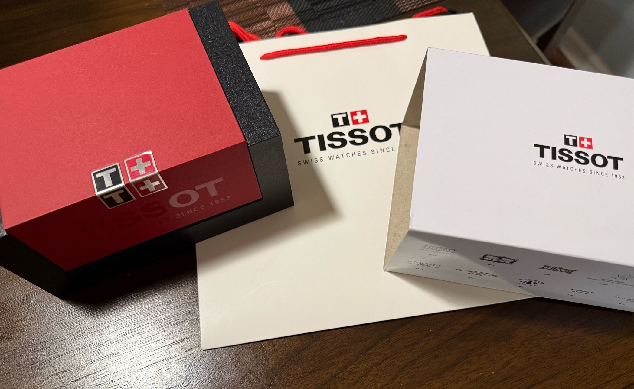 New Complete Set Tissot T Race Mens Watch Blue