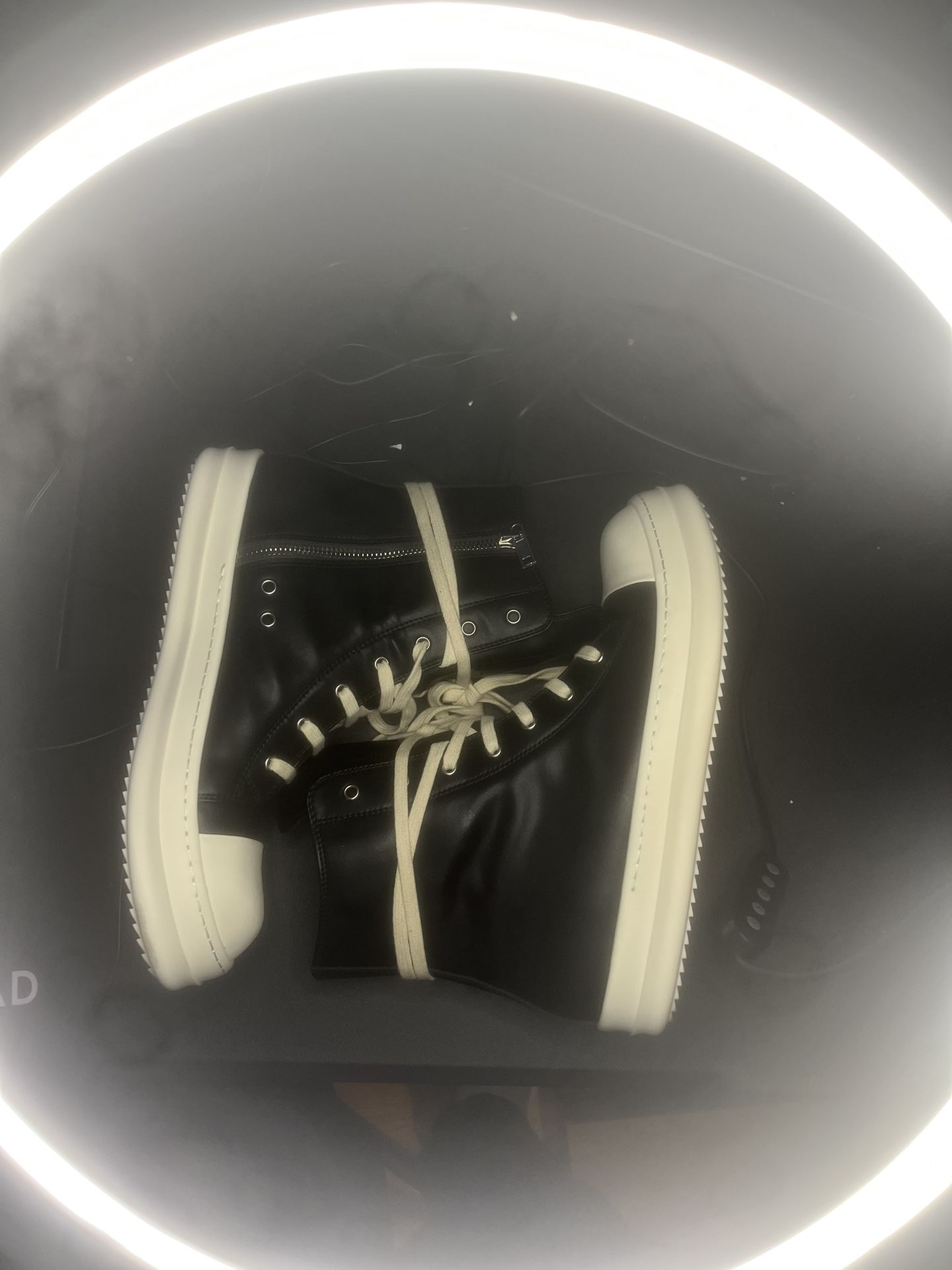 Rick Owen’s High Top Leather