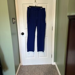Figs Blue Drawstring Scrub Pants